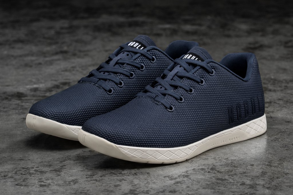 Chaussures Crossfit NOBULL France - Soldes NOBULL Crossfit Arctic  Superfabric Homme Blanche
